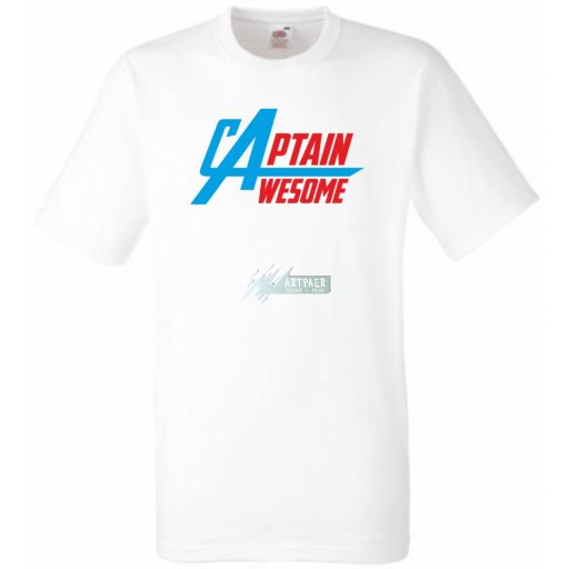 Hőseink Fantasztikus Kapitány férfi rövid ujjú póló