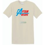 Hőseink Fantasztikus Kapitány férfi rövid ujjú póló