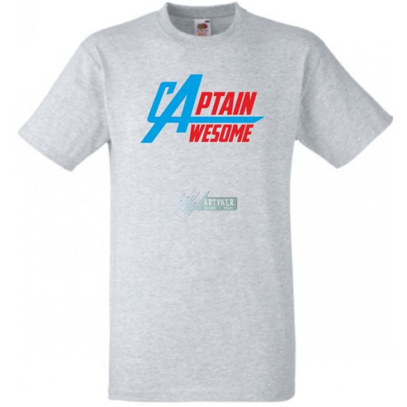 Hőseink Fantasztikus Kapitány férfi rövid ujjú póló