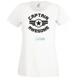 Hőseink Fantasztikus Kapitány női rövid ujjú póló