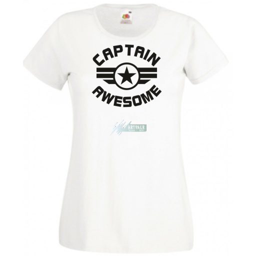 Hőseink Fantasztikus Kapitány női rövid ujjú póló