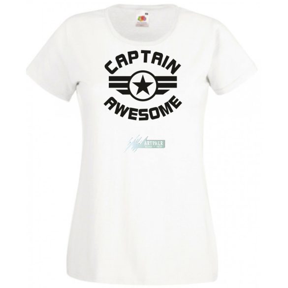 Hőseink Fantasztikus Kapitány női rövid ujjú póló
