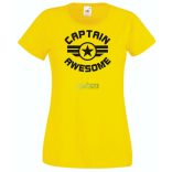 Hőseink Fantasztikus Kapitány női rövid ujjú póló