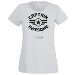 Hőseink Fantasztikus Kapitány női rövid ujjú póló