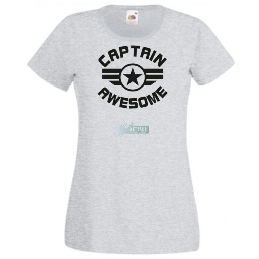 Hőseink Fantasztikus Kapitány női rövid ujjú póló
