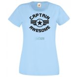 Hőseink Fantasztikus Kapitány női rövid ujjú póló