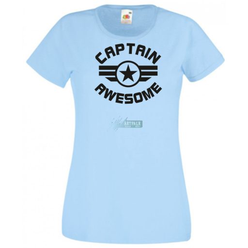 Hőseink Fantasztikus Kapitány női rövid ujjú póló