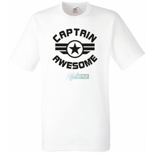 Hőseink Fantasztikus Kapitány férfi rövid ujjú póló