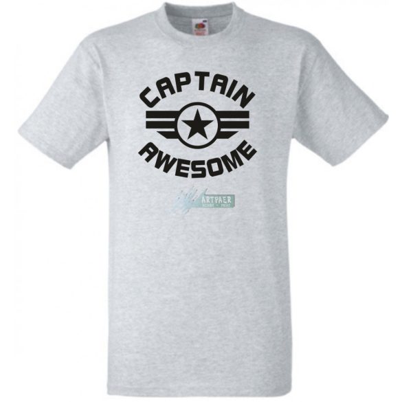 Hőseink Fantasztikus Kapitány férfi rövid ujjú póló