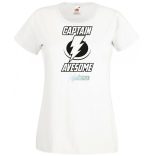 Hőseink Fantasztikus Kapitány női rövid ujjú póló