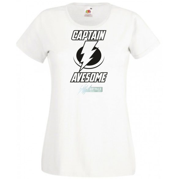 Hőseink Fantasztikus Kapitány női rövid ujjú póló