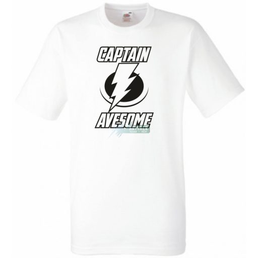 Hőseink Fantasztikus Kapitány férfi rövid ujjú póló