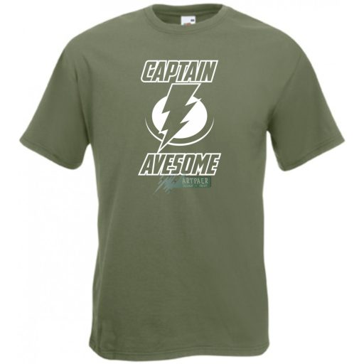 Hőseink Fantasztikus Kapitány férfi rövid ujjú póló