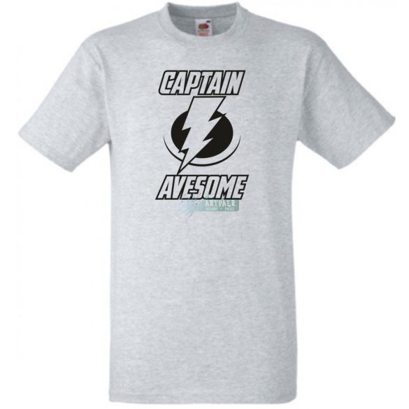 Hőseink Fantasztikus Kapitány férfi rövid ujjú póló
