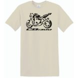 Motor fan Honda CB1300 férfi rövid ujjú póló