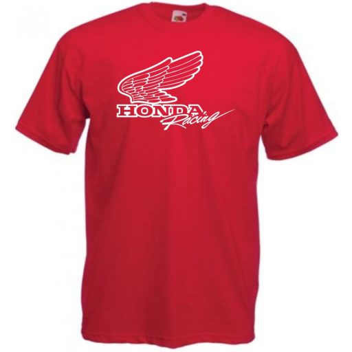 Motor fan Honda Racing férfi rövid ujjú póló