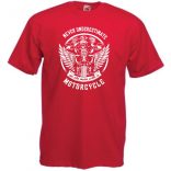 Motor fan Never Underestimate ... férfi rövid ujjú póló