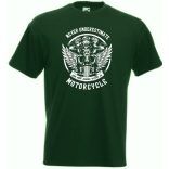 Motor fan Never Underestimate ... férfi rövid ujjú póló