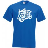 Motor fan 2 Wheels 1 Engine 0 Limit férfi rövid ujjú póló