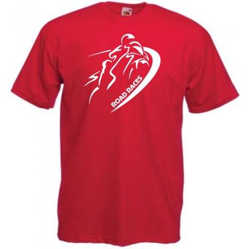 Motor fan Road Races férfi rövid ujjú póló