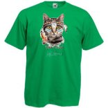 Vörös felhő - indián macska gyerek rövid ujjú póló