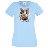 Vörös felhő - indián macska női rövid ujjú póló