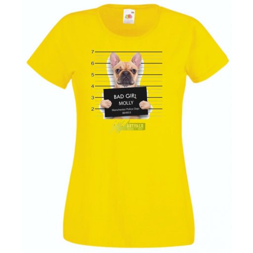 Bad Girl Molly női rövid ujjú póló