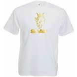 Autó fan Saab griff férfi rövid ujjú póló