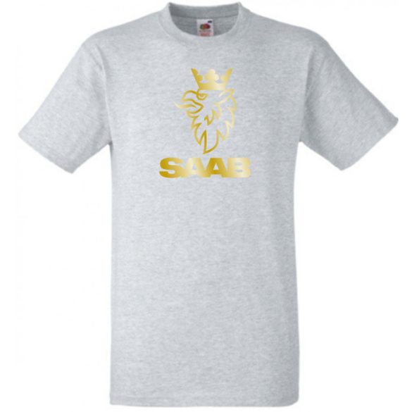 Autó fan Saab griff férfi rövid ujjú póló