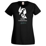 The Girl with the Dragon eggs női rövid ujjú póló