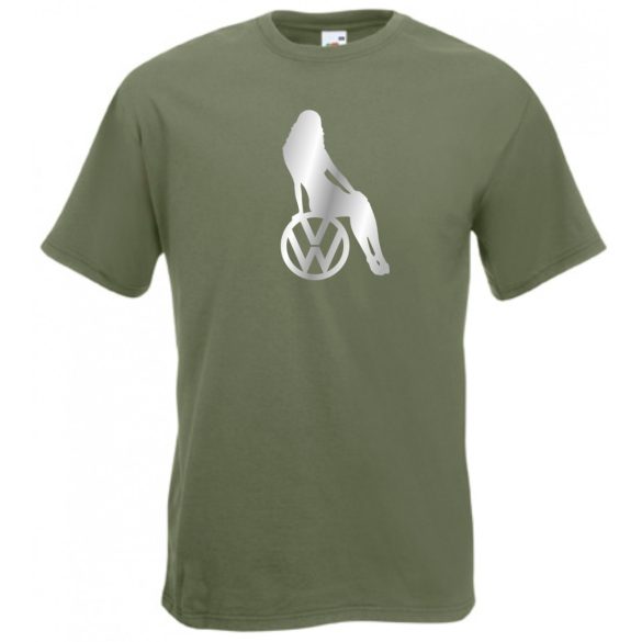 Autó fan VW Sexy -C férfi rövid ujjú póló