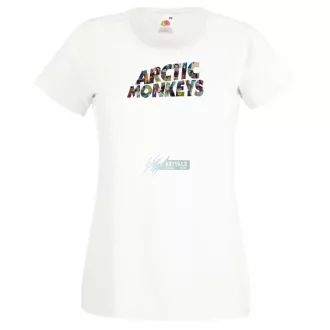 Betűképek - Arctic Monkeys női rövid ujjú póló