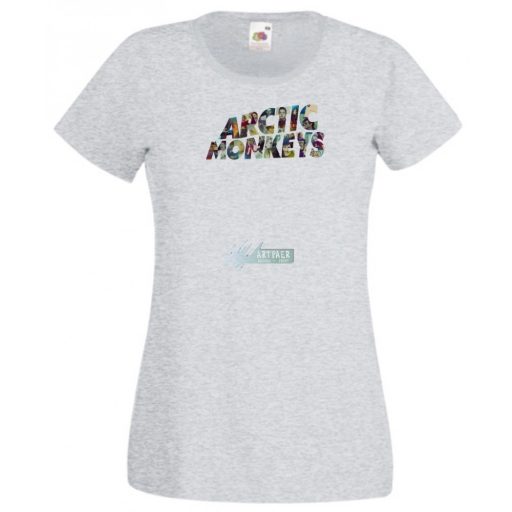 Betűképek - Arctic Monkeys női rövid ujjú póló