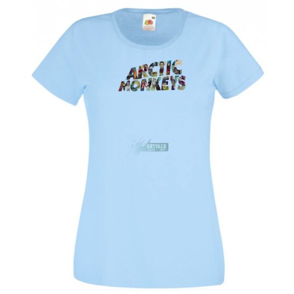 Betűképek - Arctic Monkeys női rövid ujjú póló