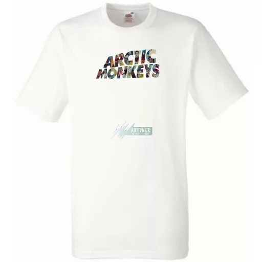 Betűképek - Arctic Monkeys férfi rövid ujjú póló