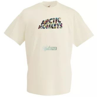 Betűképek - Arctic Monkeys férfi rövid ujjú póló