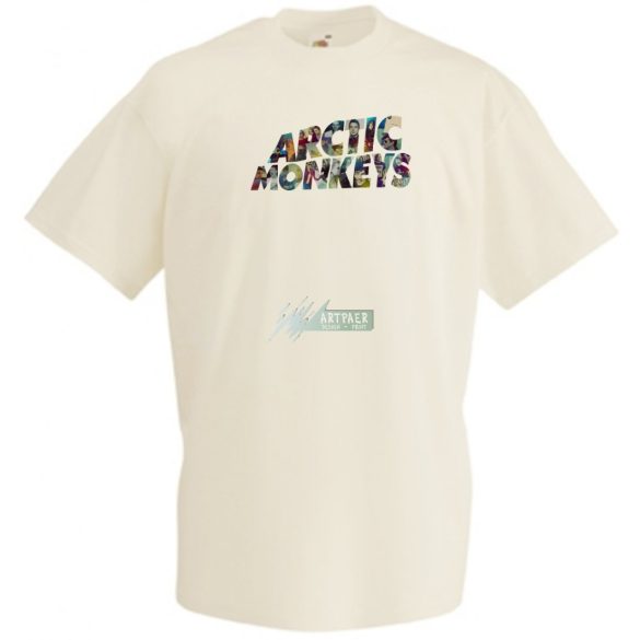 Betűképek - Arctic Monkeys férfi rövid ujjú póló