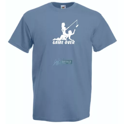 Legénybúcsú - Game Over férfi rövid ujjú póló