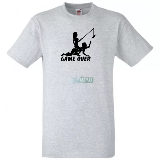 Legénybúcsú - Game Over férfi rövid ujjú póló