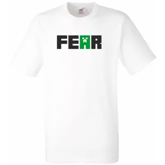 Fearcraft - Minecraft stílus gyerek rövid ujjú póló