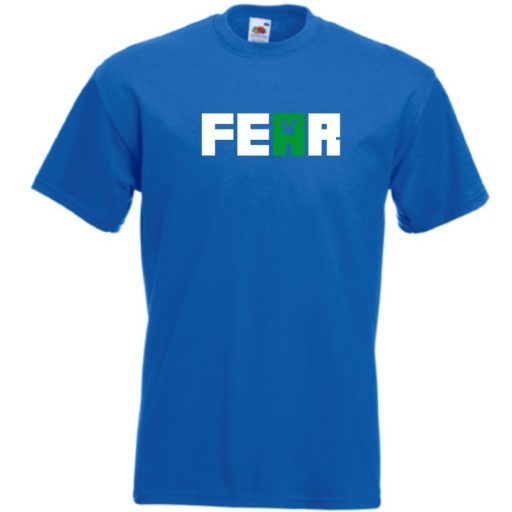 Fearcraft - Minecraft stílus gyerek rövid ujjú póló