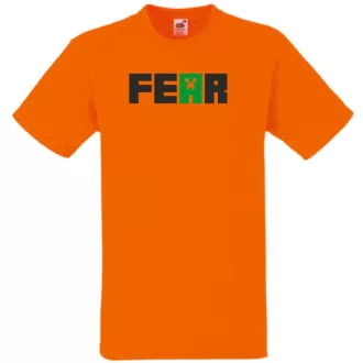 Fearcraft - Minecraft stílus gyerek rövid ujjú póló