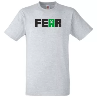 Fearcraft - Minecraft stílus gyerek rövid ujjú póló