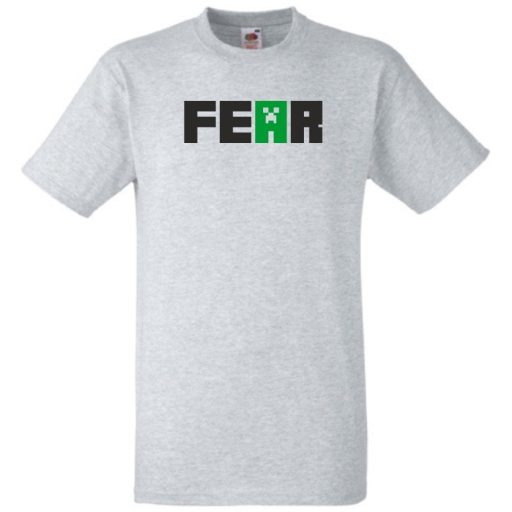 Fearcraft - Minecraft stílus gyerek rövid ujjú póló