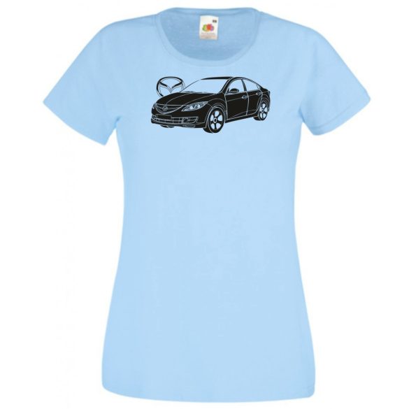 Auto fan Mazda 6 minima női rövid ujjú póló