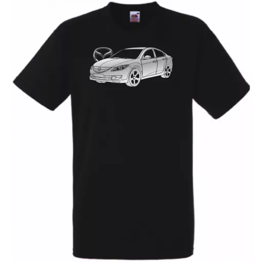 Auto fan Mazda 6 minima férfi rövid ujjú póló