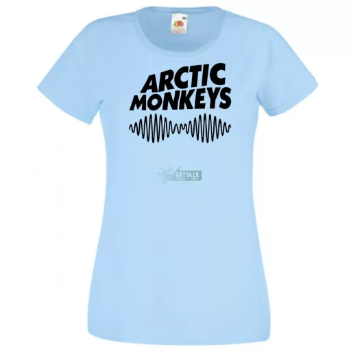 Hanghullám - Arctic Monkeys női rövid ujjú póló