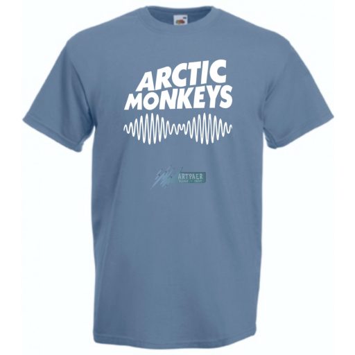 Hanghullám - Arctic Monkeys férfi rövid ujjú póló