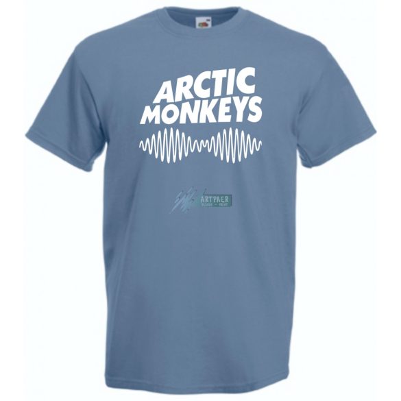 Hanghullám - Arctic Monkeys férfi rövid ujjú póló