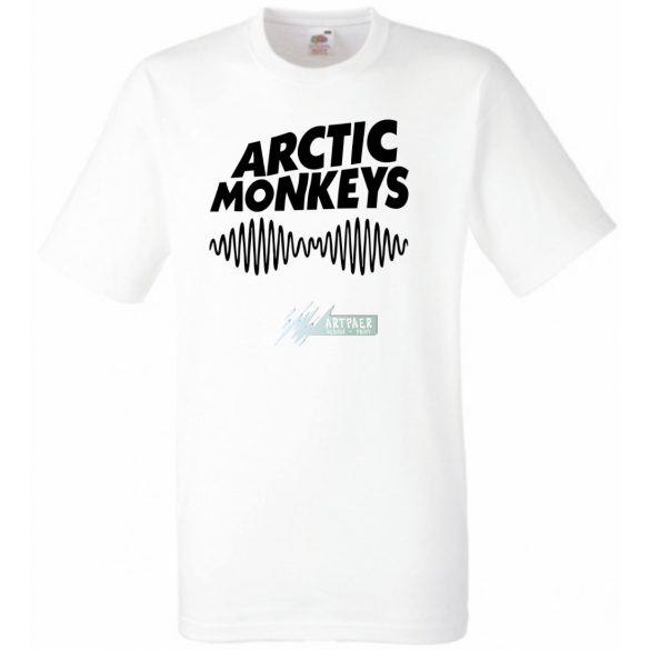 Hanghullám - Arctic Monkeys férfi rövid ujjú póló